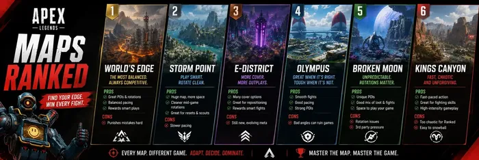 Best Apex Legends for Each Ranked Map