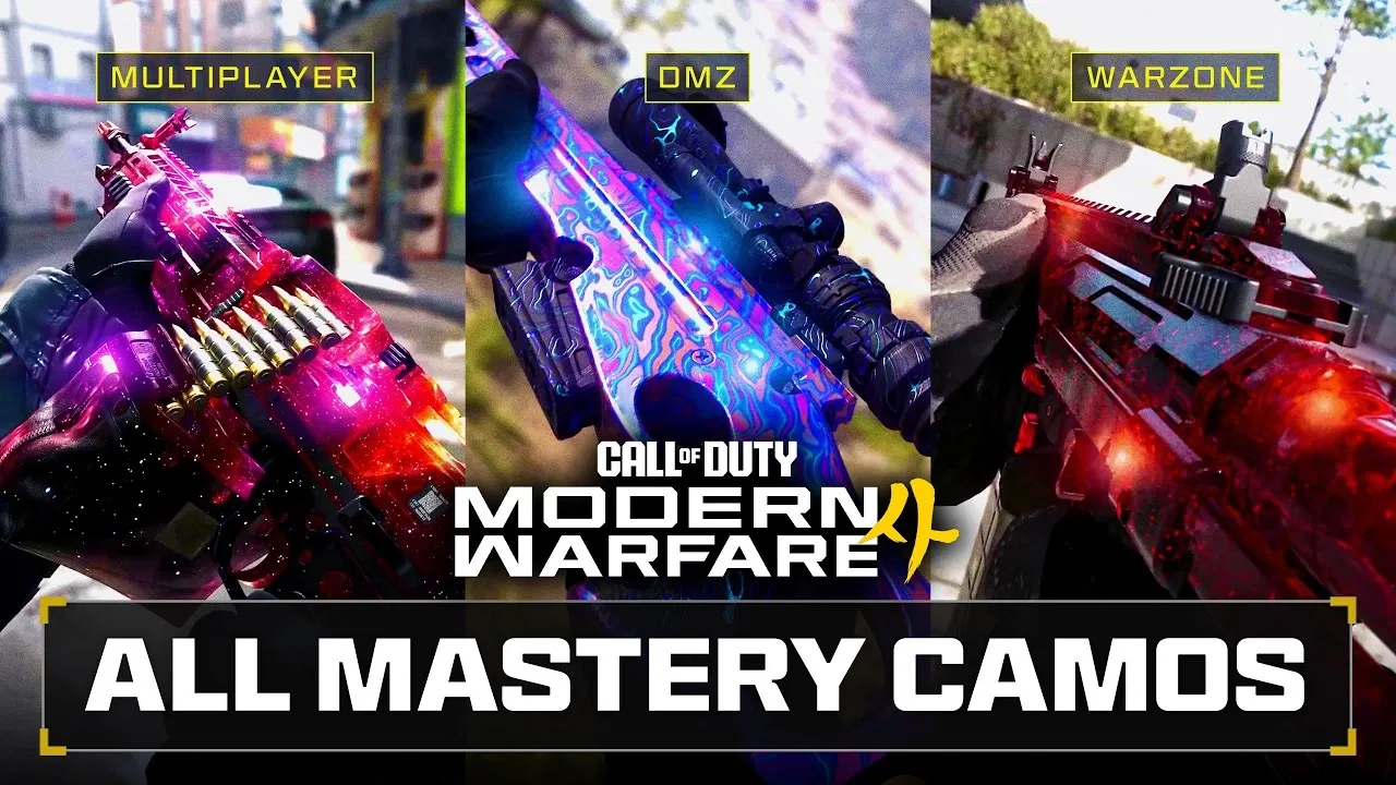 MW4 Camos Guide: Every Mastery Camo in Multiplayer, DMZ and Warzone